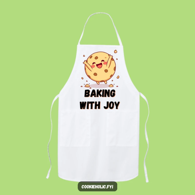 Funny Cookie Acrobat Apron: Kitchen Fun with Cookie Somersault, Chef's Funny Gift