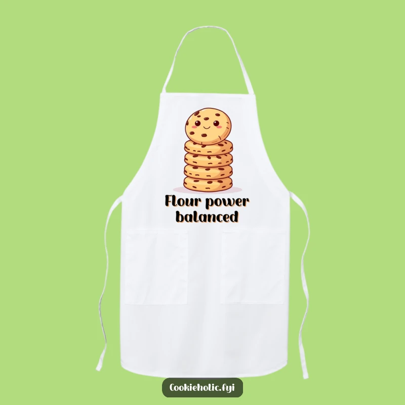 Funny Cookie Stack Apron: Hilarious Kitchen Fun for Bakers, Perfect Funny Gift for Chefs