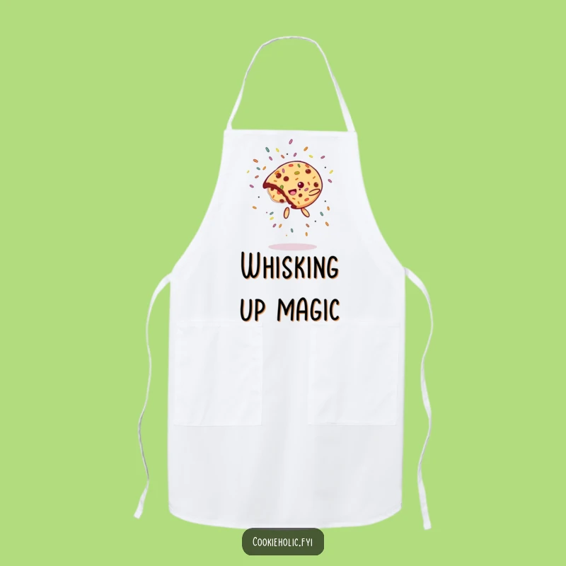 Funny Cookie Flip Apron: Hilarious Kitchen Acrobatics for Bakers, Perfect Funny Gift