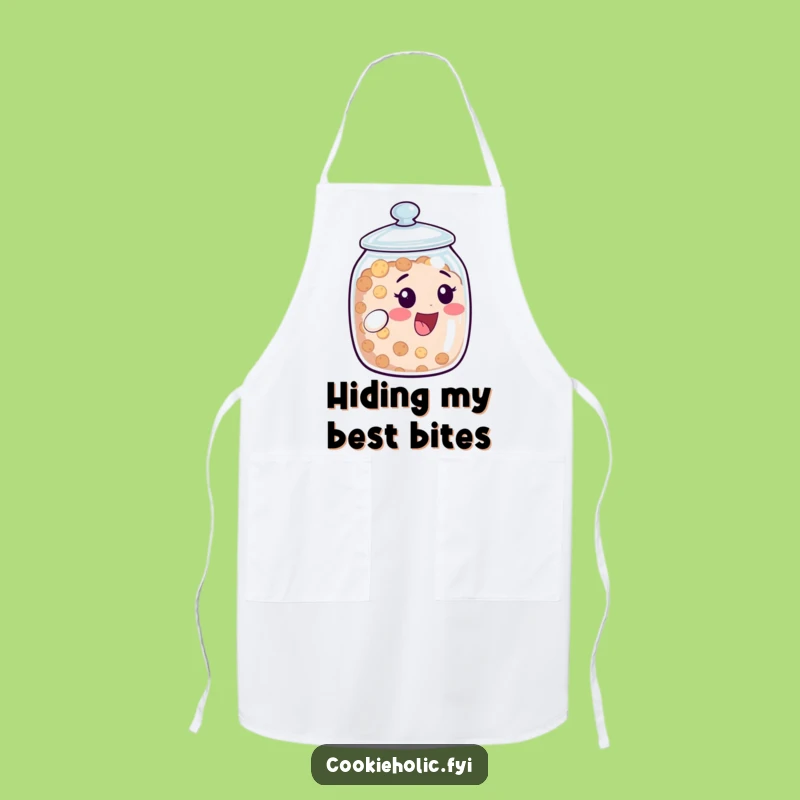 Funny Cookie Jar Baker Apron: Hilarious Kitchen Wear for Sweet Surprises