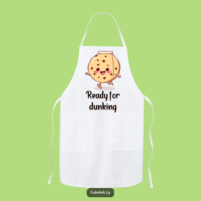 Funny Cookie Milk Chef Apron - Bake Up Some Laughs in the Kitchen