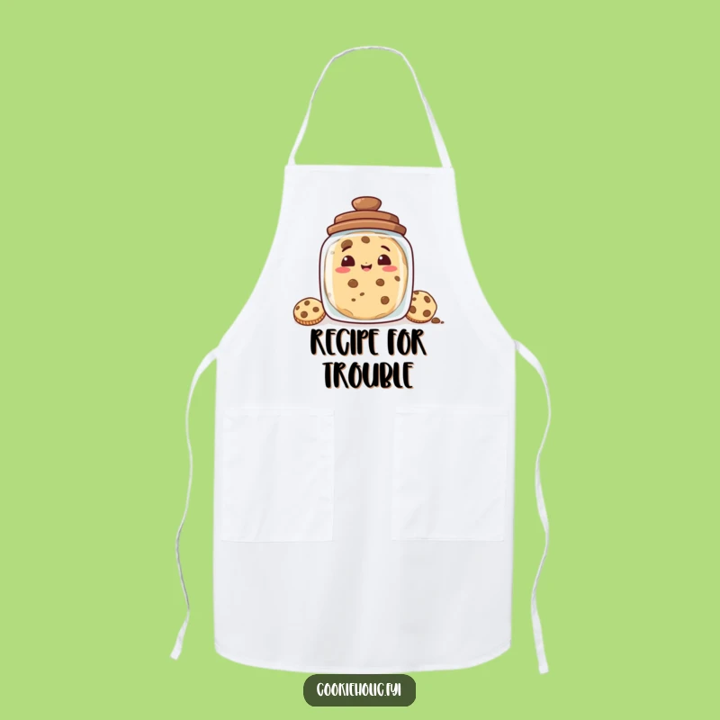 Funny Mischievous Cookie Apron - Cook Up Laughs in the Kitchen