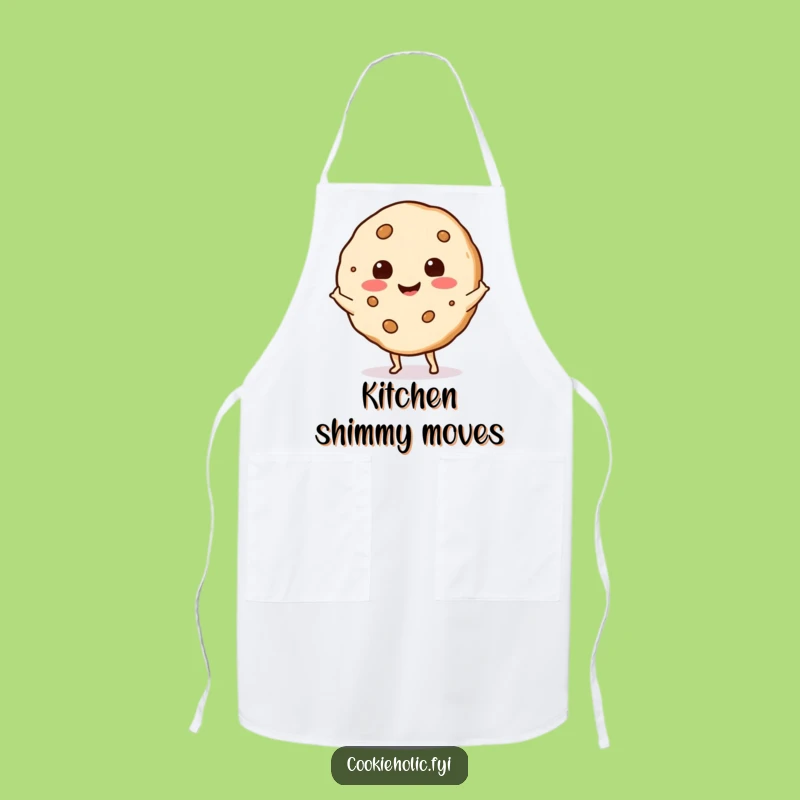 Funny Shimmy Cookie Apron: Chef Cookie Dancing, Hilarious Kitchen Gift