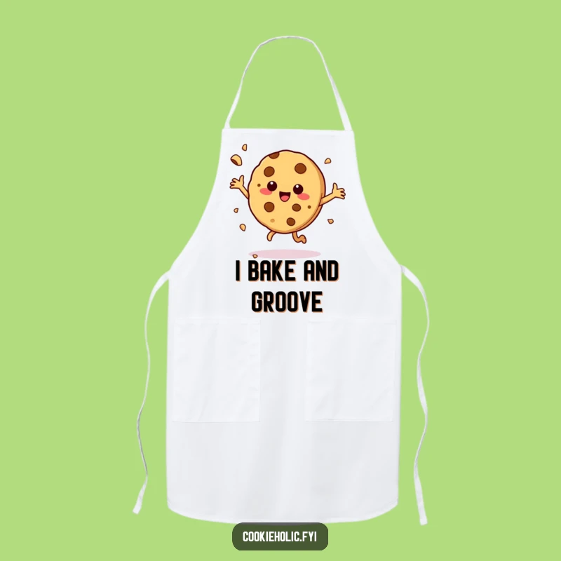 Funny Cookie Dance Apron: Cook Up Fun with This Hilarious Cookie Funny Gift!