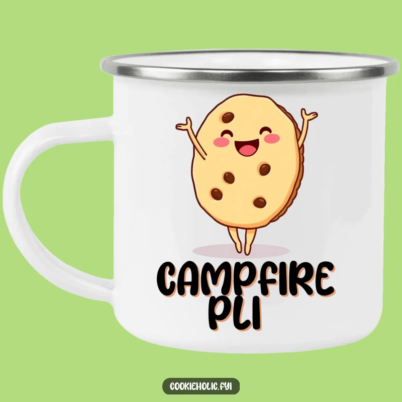 Adventure Funny Cookie Ballet Camping Mug - Gift for Outdoorsy Dancers