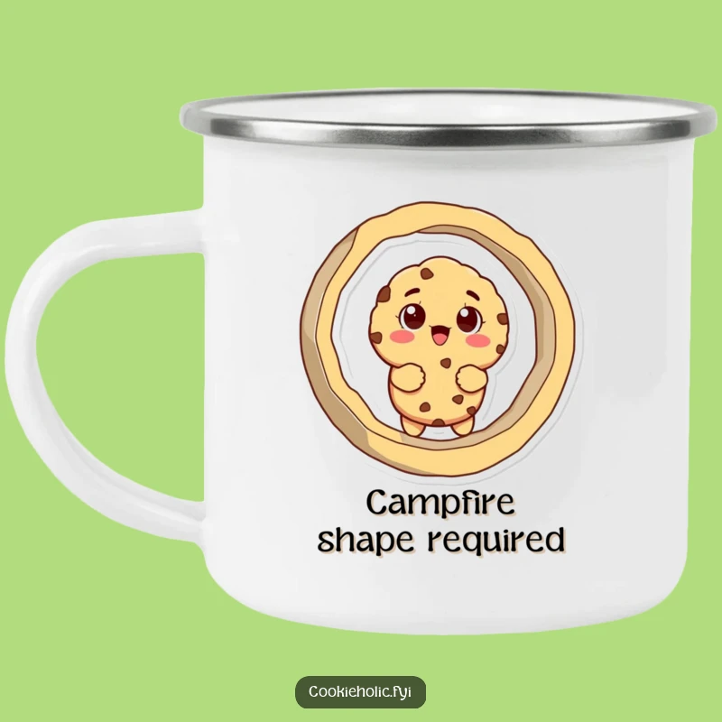 Funny Cookie Cutter Stuck Camping Mug: Your Hilarious Adventure Companion, Perfect Gift