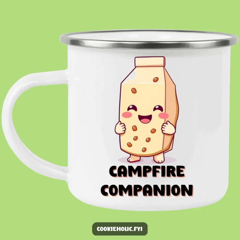 Funny Hugging Cookie Camping Mug: Adventure with a Buddy, A Hilarious Funny Gift!