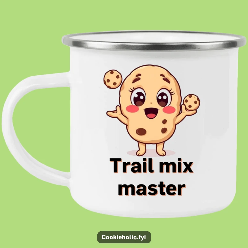 Funny Cookie Juggler Camping Mug: Adventure Fuelled By Humor, Perfect Gift