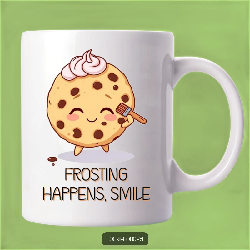 Funny Cookie Character Tripping Mug - Hilarious Gift for Clumsy Charm