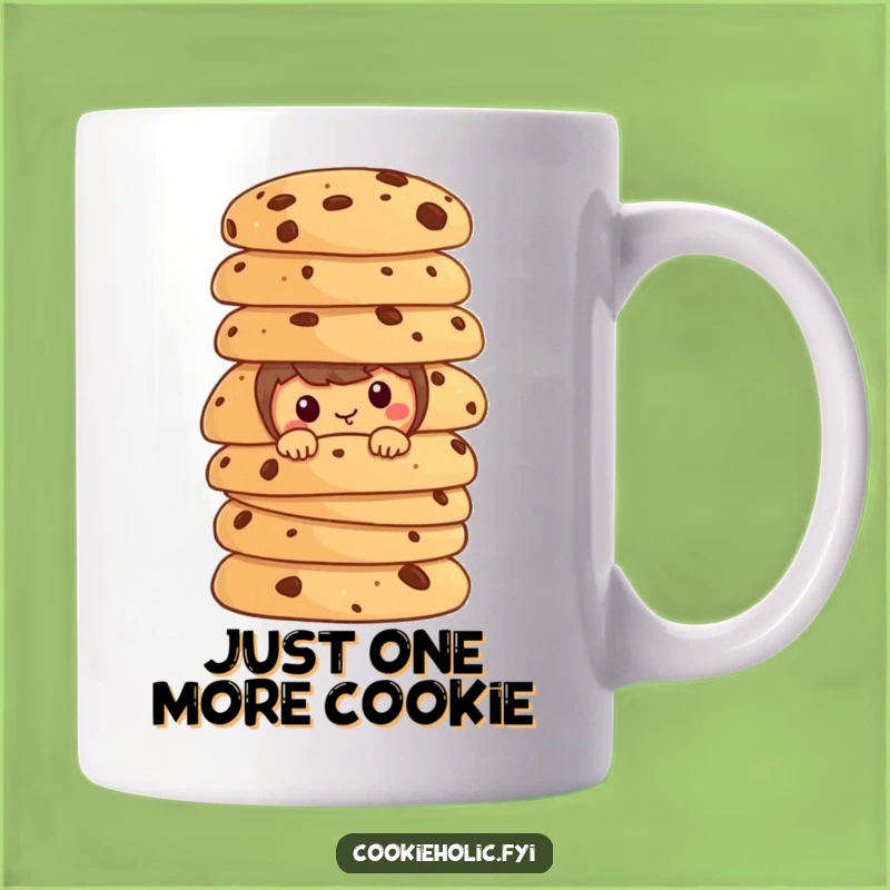 Funny Peek-a-Boo Cookie Mug: Hilarious Surprise for Sweet Treat Lovers!