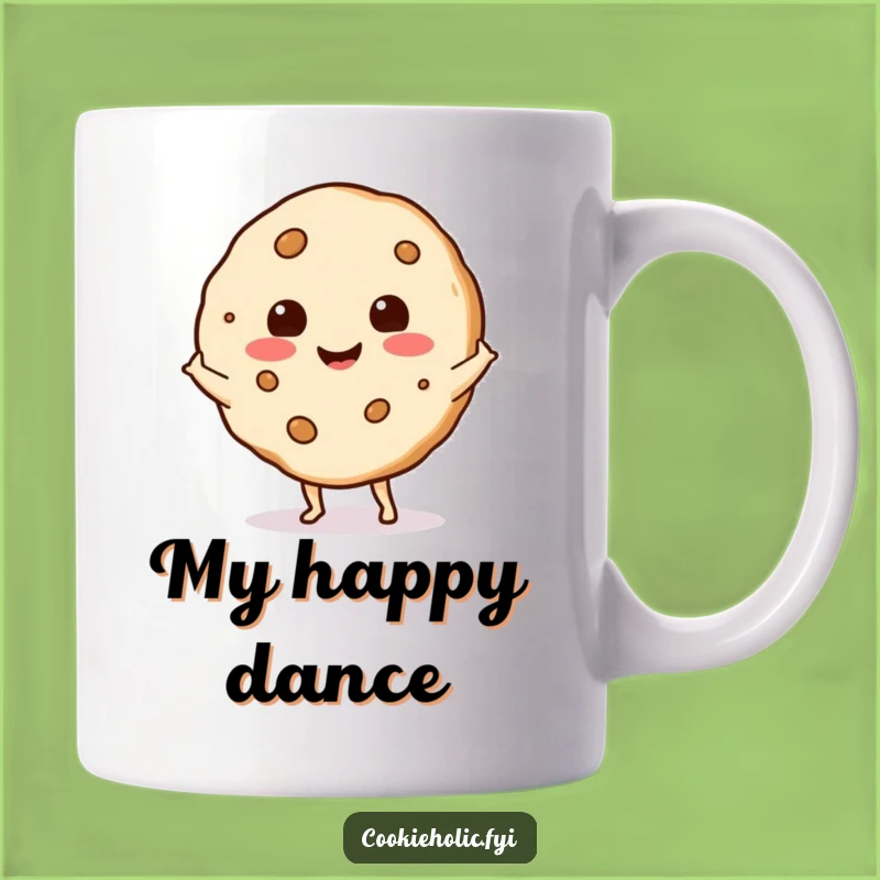 Funny Shimmy Cookie Mug: Joyful Cookie Dancing, Perfect Hilarious Gift for Fun Lovers