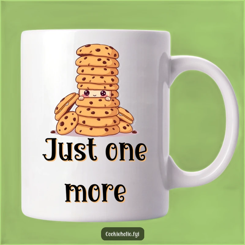 Funny Peek-a-Boo Cookie Mug, Tower of Cookies Surprise, Hilarious Gift
