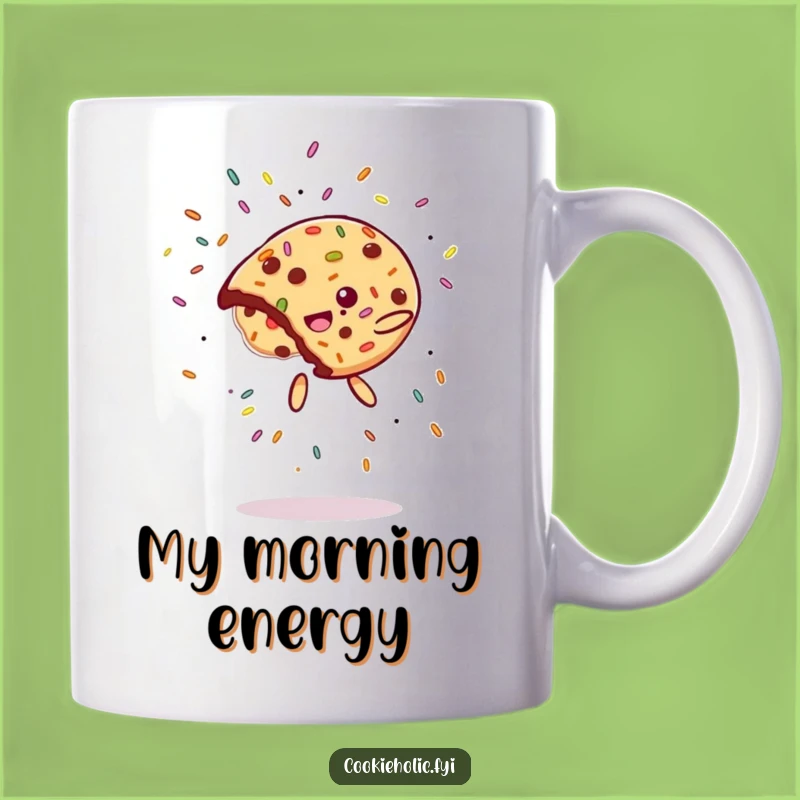 Funny Cookie Flip Mug: Hilarious Dessert Acrobatics, Perfect Funny Gift for Gymnasts and Bakers