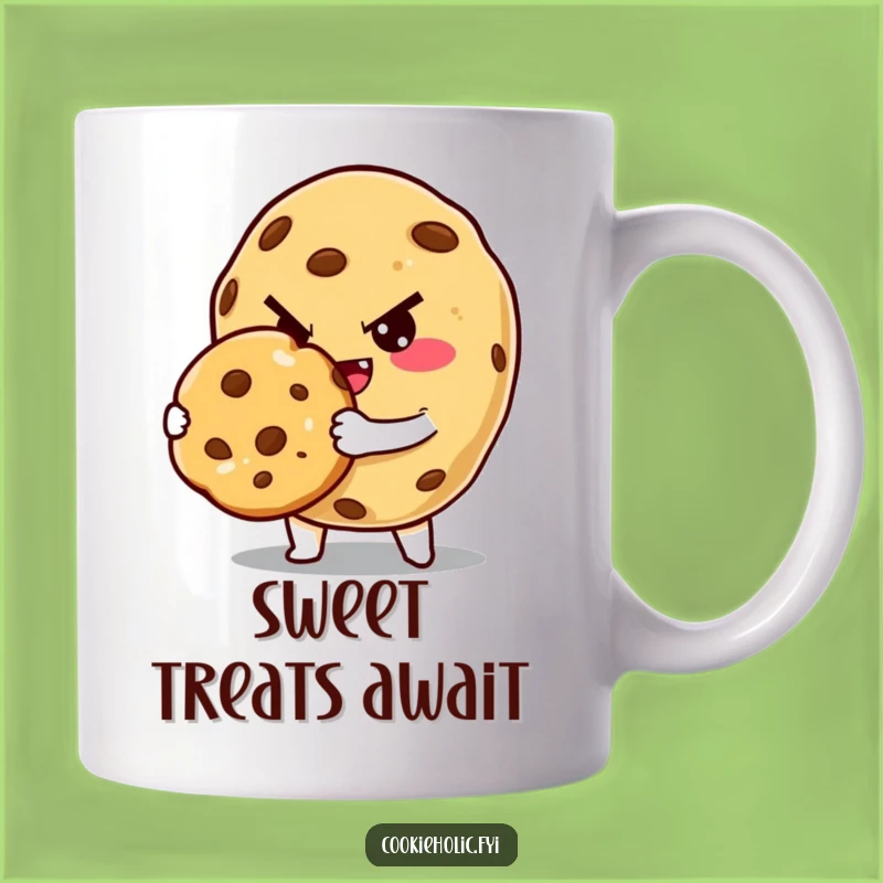 Funny Cookie Wink Mug: Hilarious Treat for Sweet Tooth Admirers