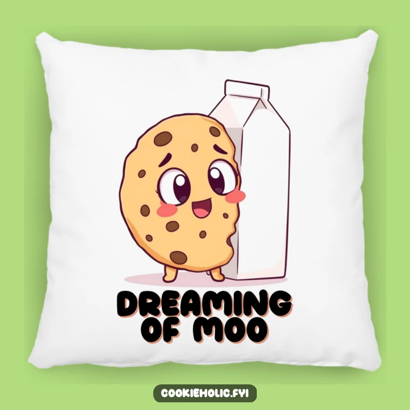Funny Cookie Milk Pillow: Cozy Up with Hilarious Snack Dreams, Perfect Funny Accent Pillow