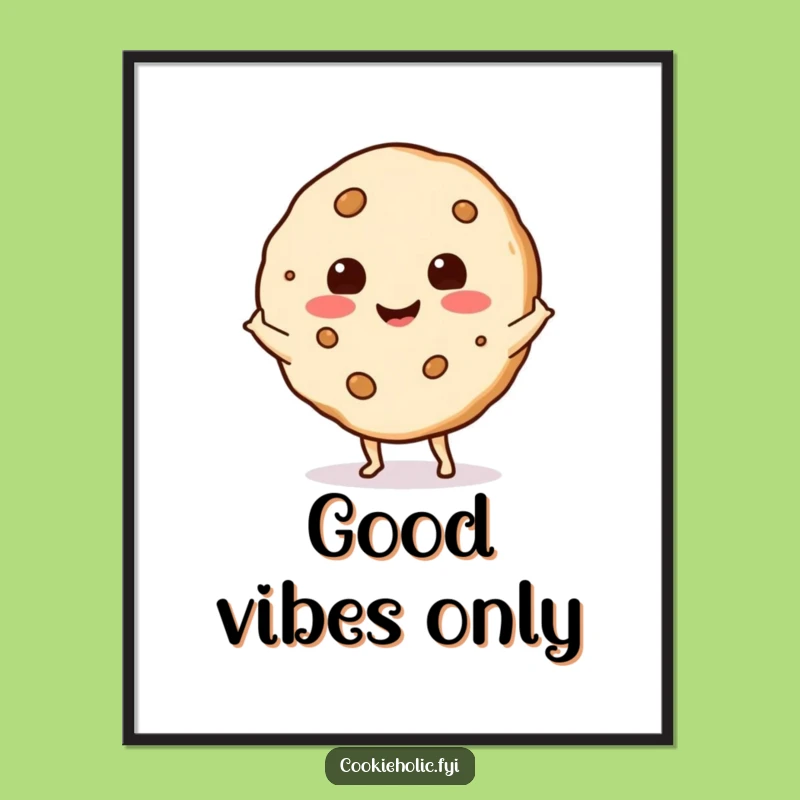 Funny Shimmy Cookie Digital Art: Instant Cookie Dancing Decor, Hilarious Gift