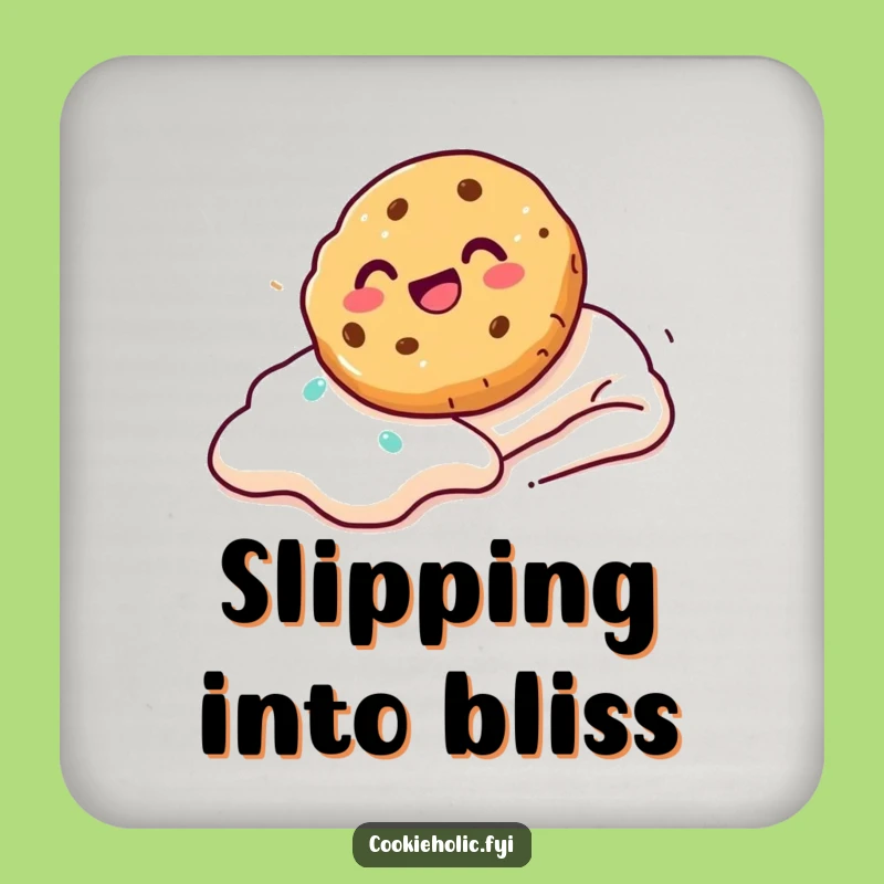 Funny Cookie Frosting Slide Coaster: Add Sweet Fun to Your Table