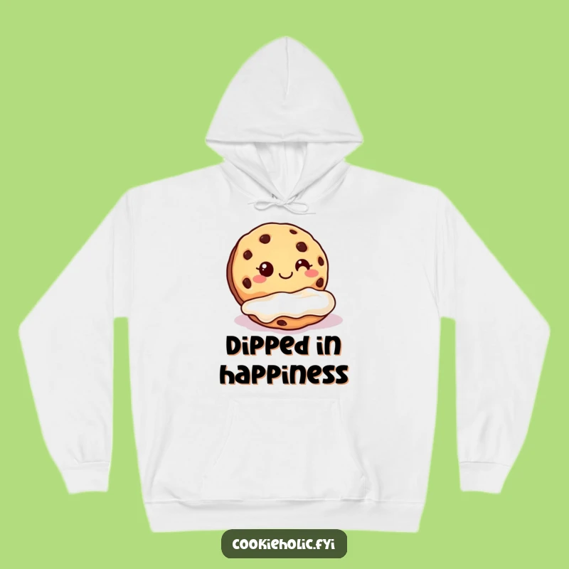 Cozy Funny Cookie Frosting Hoodie: Warm Comfort and Sweetness, Ideal Gift
