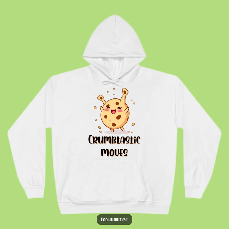 Funny Cookie Hoodie: Happy Cookie Somersault, Cozy and Funny Gift