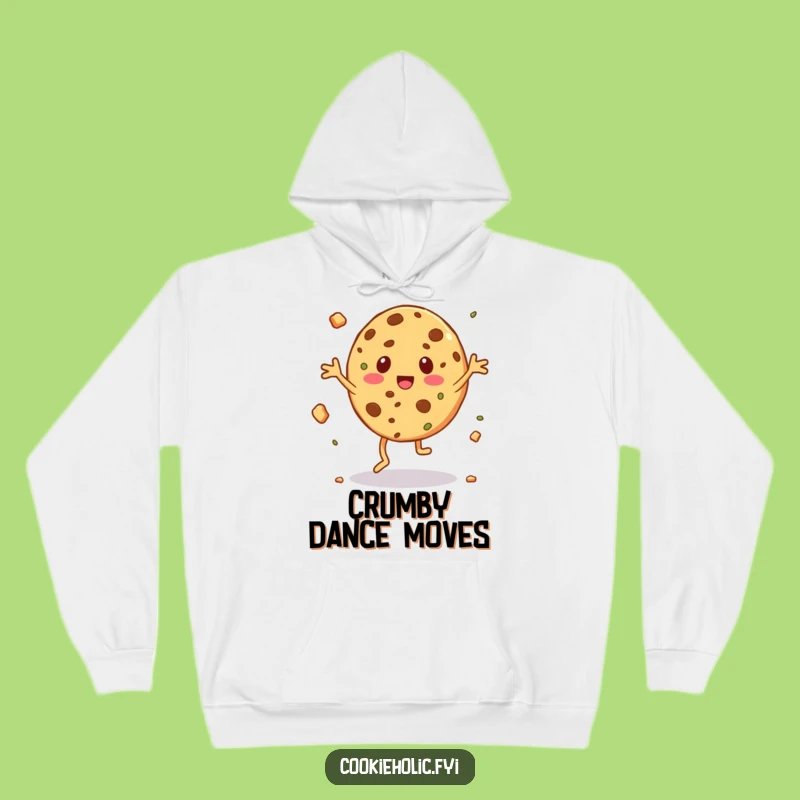 Funny Jigging Cookie Hoodie - Cozy Dancer Character Sweatshirt, Humorous Gift