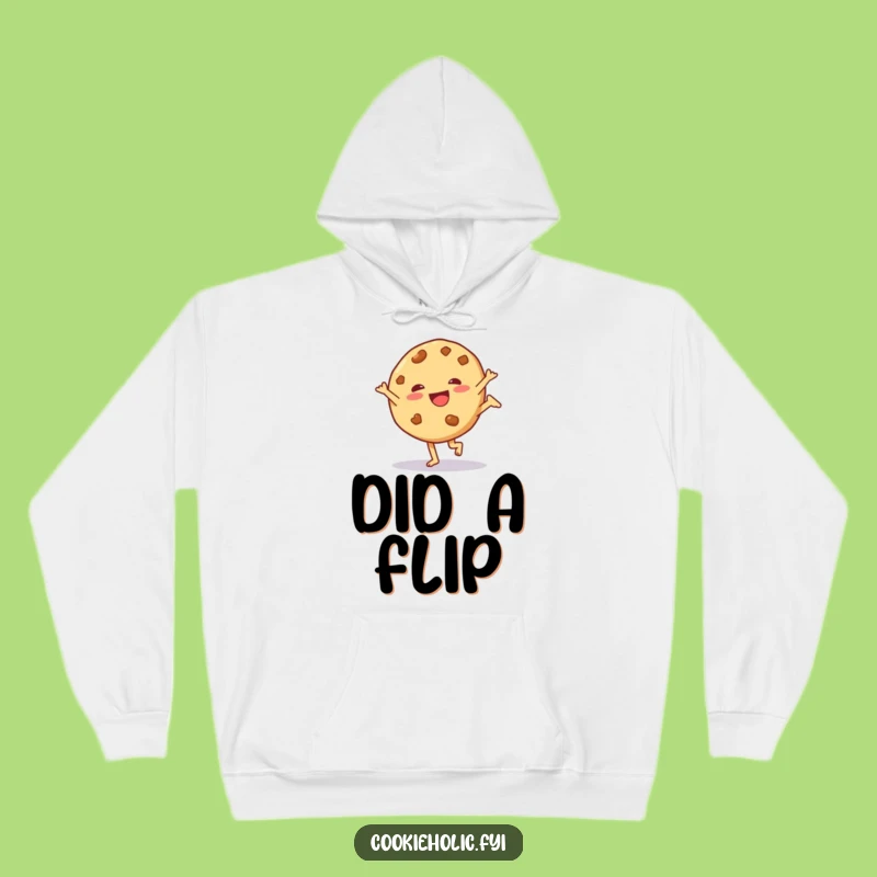 Funny Cartwheel Cookie Hoodie: Cozy Fun, A Hilarious Funny Gift!