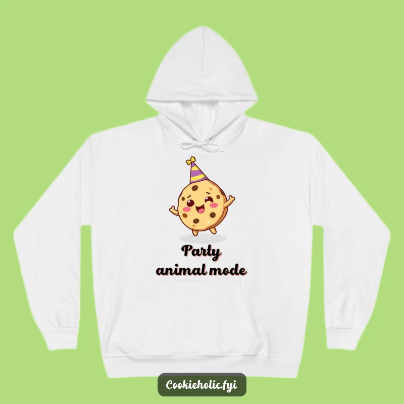 Funny Cookie Character Hoodie - Cozy Celebration and Joy Gift