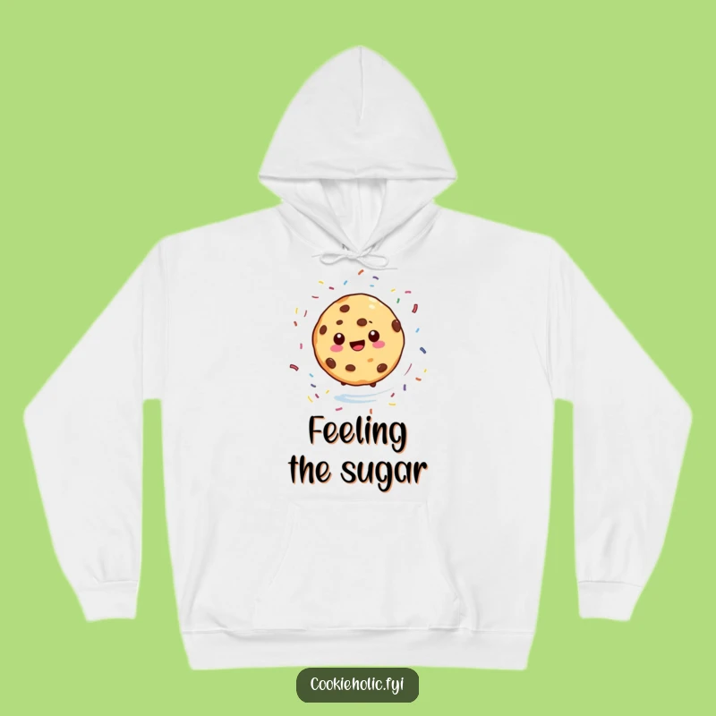 Funny Cookie Hoodie: Sprinkly Spin, Cozy Treat Comfort Gift