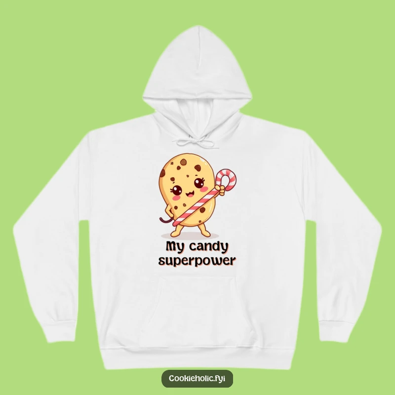 Funny Kawaii Cookie Hero Hoodie: Cozy Courage, Warm Adventure Gift!