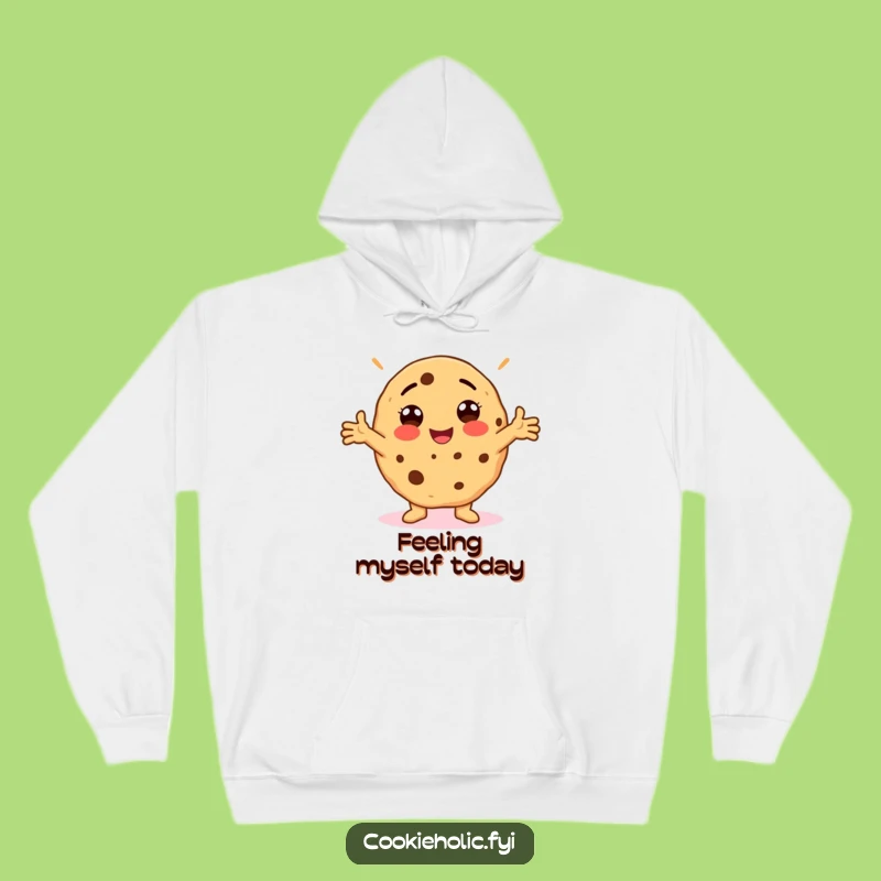 Funny Silly Cookie Pose Hoodie: Cozy Comfort for Your Goofy Side