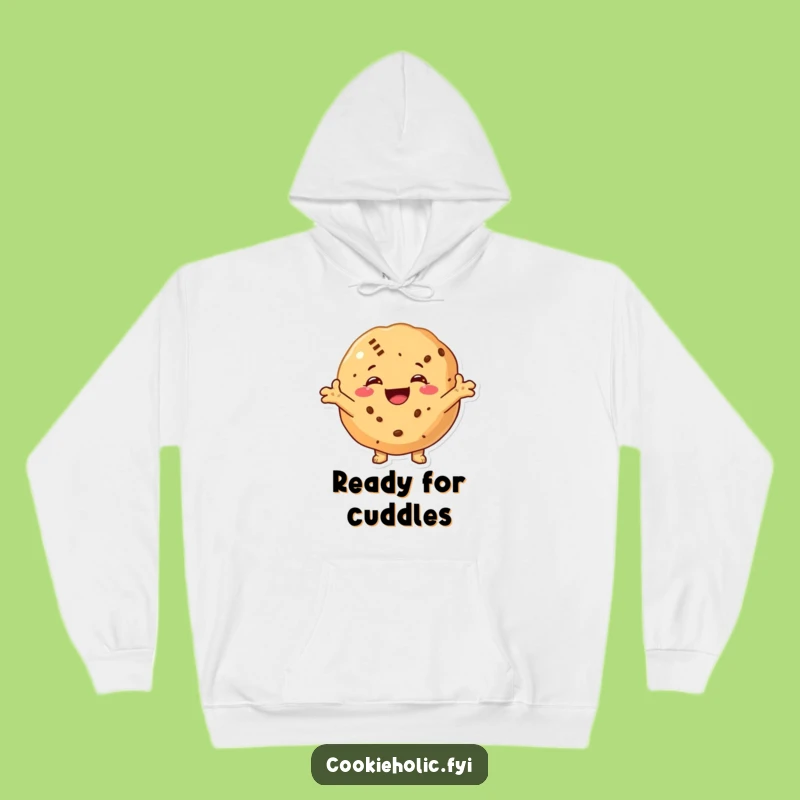 Funny Hugging Cookie Hoodie - Cozy Up with a Warm Embrace