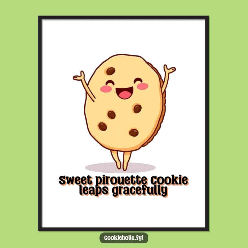 Amusing Free Printable Wall Art: Cookie’s Ballet Grace - Downloadable Decor