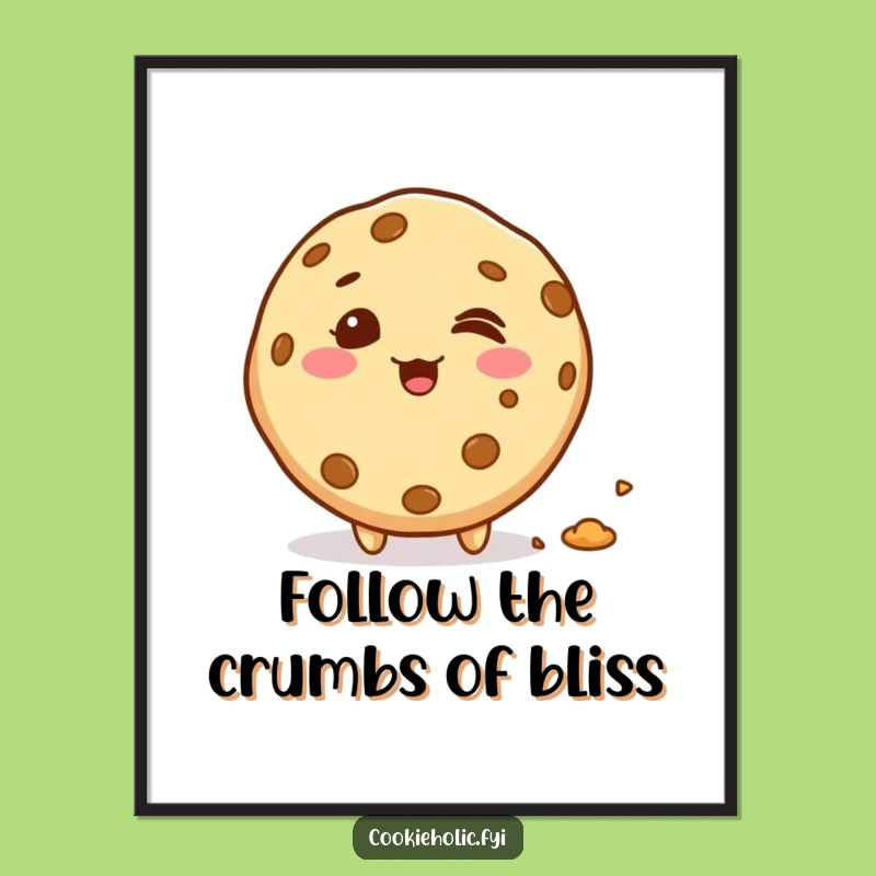 Free Printable Wall Art: Giggling Cookie Kawaii’s Trail of Sweet Joy