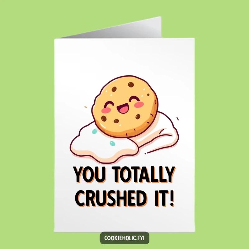 Free Printable Congratulations Card: Cookie Ride, Hilarious Downloadable Gift!