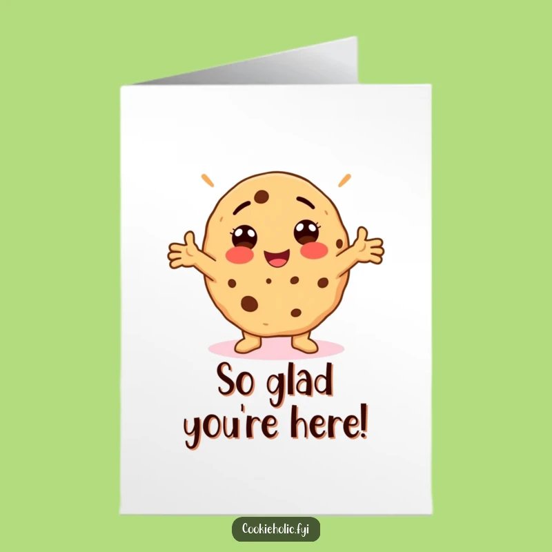 Free Printable Thank You Card: Silly Cookie Pose, Fun Downloadable Gift!