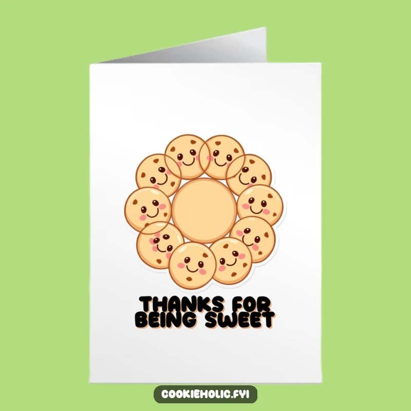 Free Printable Thank You Card: Cookie Crew Thanks, Funny Downloadable!