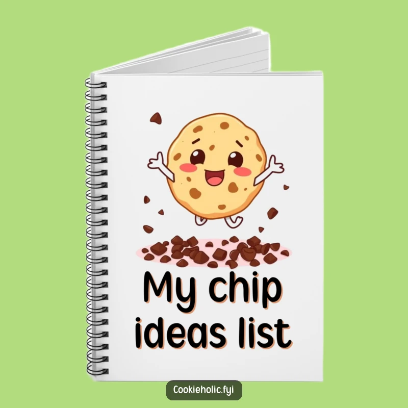 Funny Cookie Character Notebook - Jot Down Ideas with Joyful Humor