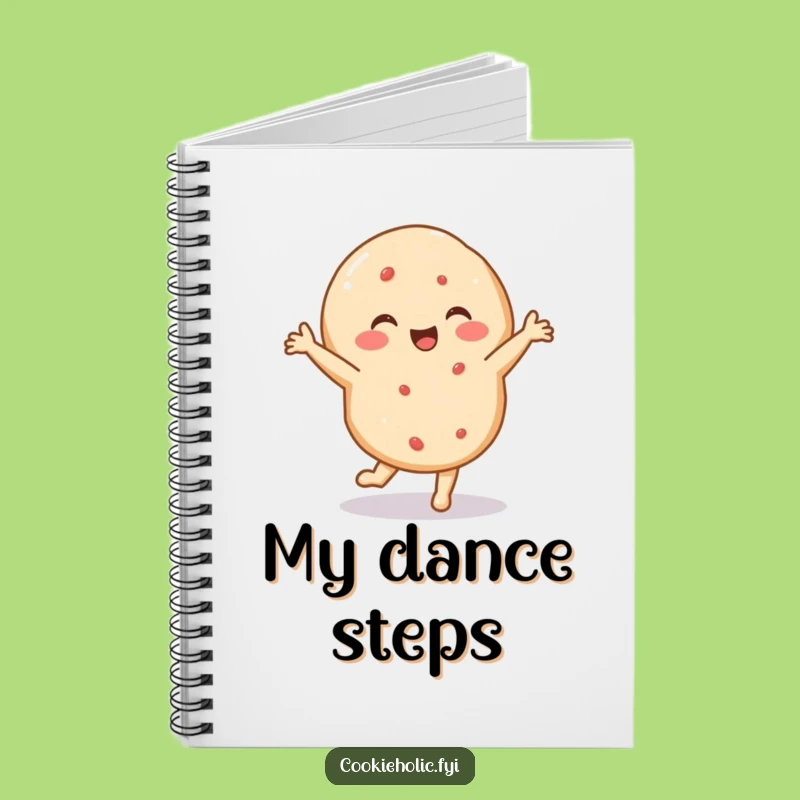 Funny Sugar Cookie Dance Notebook - Jot Down Energetic Ideas, Great Gift