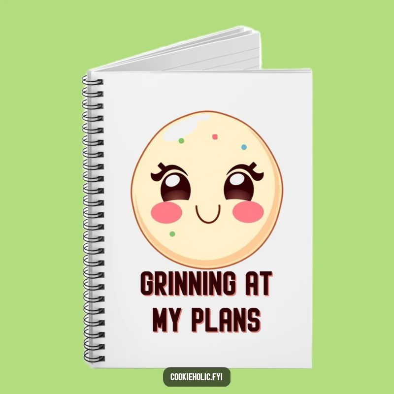 Funny Kawaii Grin Notebook: Jot Down Ideas with Sweet, Happy Smiles