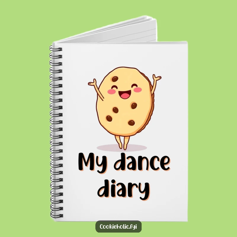 Funny Cookie Ballet Notebook - Journal Gift for Sweet Ideas