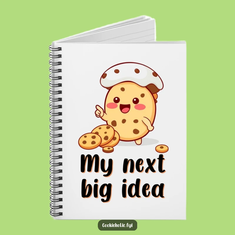 Funny Kawaii Cookie Jar Pointer Notebook: Journal for Sweet Ideas