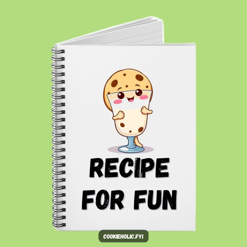 Funny Kawaii Cookie Recipe Notebook: Gift for Sweet Bakers