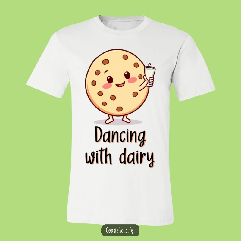 Funny Cookie Dancing T-Shirt: Happy Character Tee, Perfect Hilarious Gift