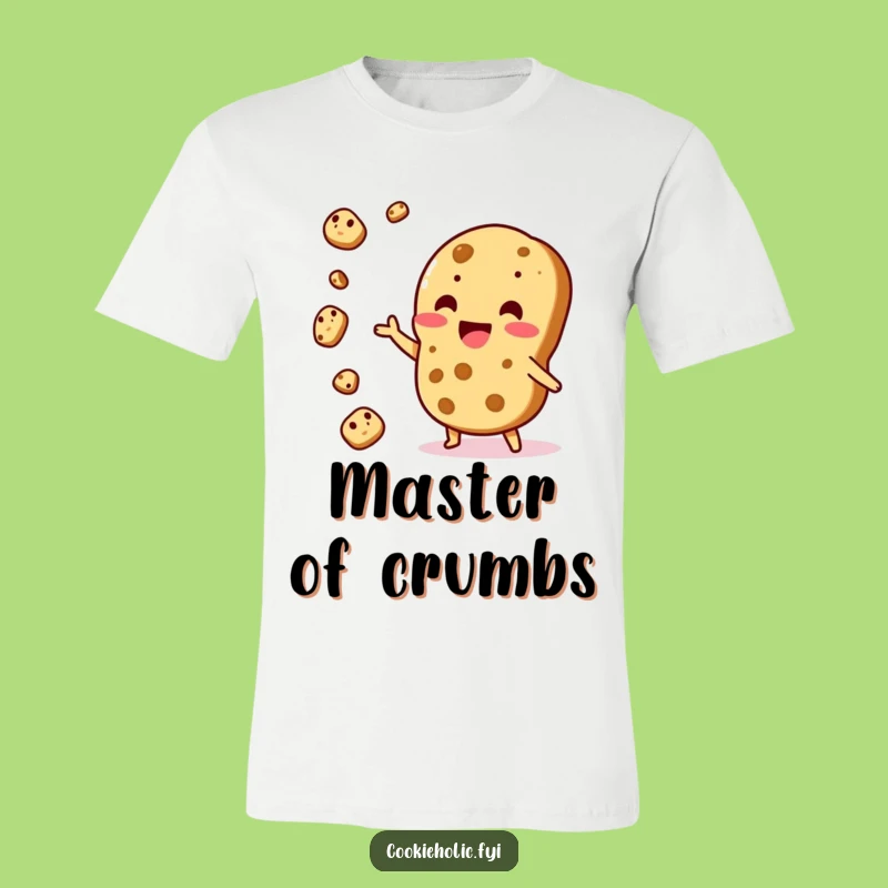 Funny Kawaii Cookie Juggling T-Shirt: Excited Fun, Ideal Playful Gift!
