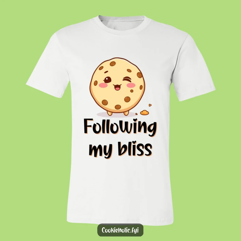 Funny Kawaii Cookie Trail T-Shirt: Giggling Snacker Gift Tee