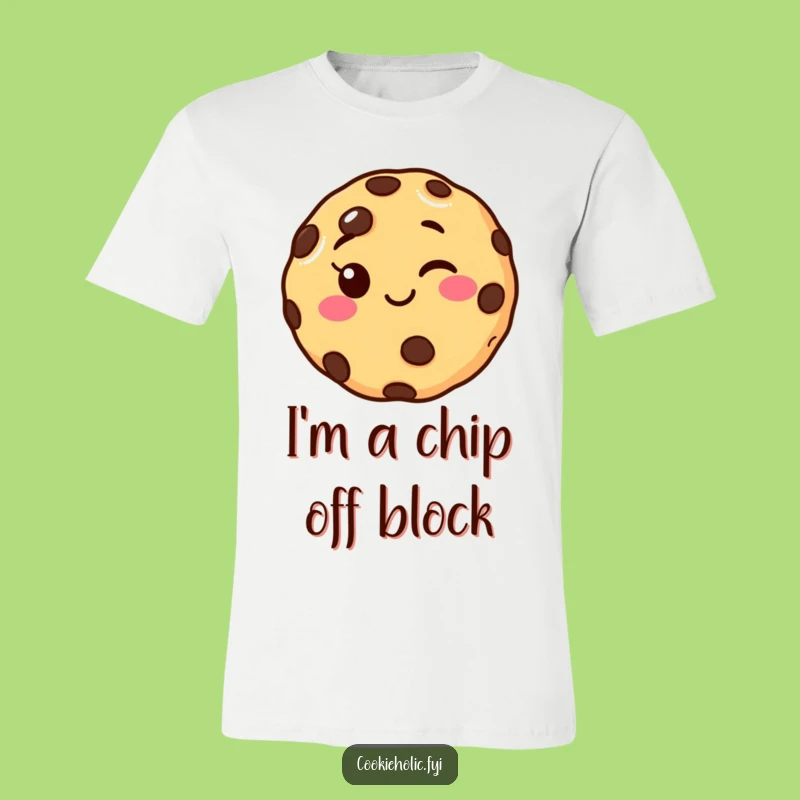 Funny Winking Cookie T-Shirt - Adorable & Humorous Apparel for a Playful Personality