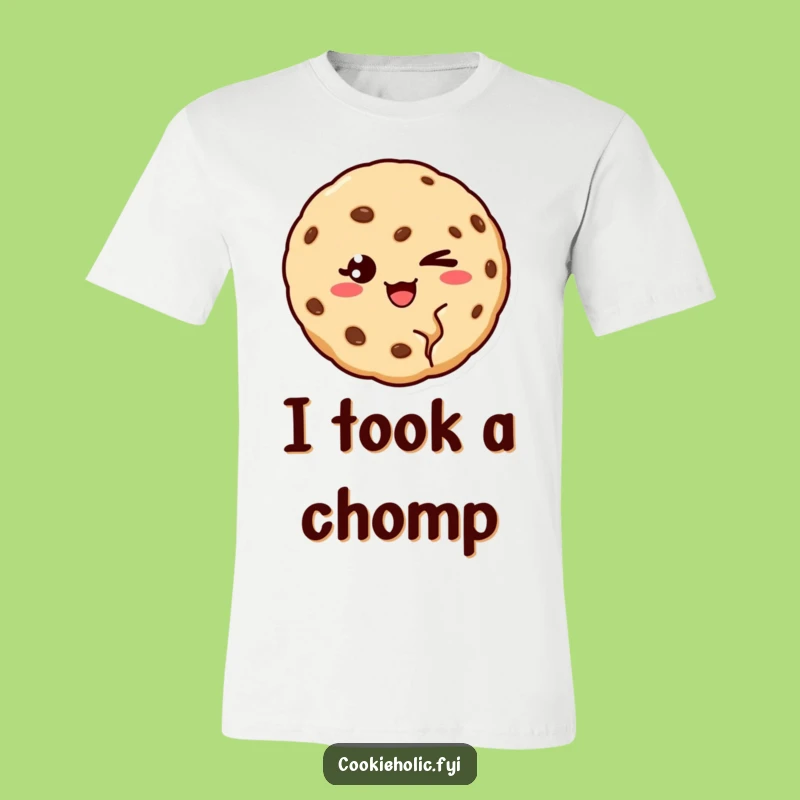 Funny Winking Cookie T-Shirt: Wear Your Charm, A Hilarious Funny Gift!