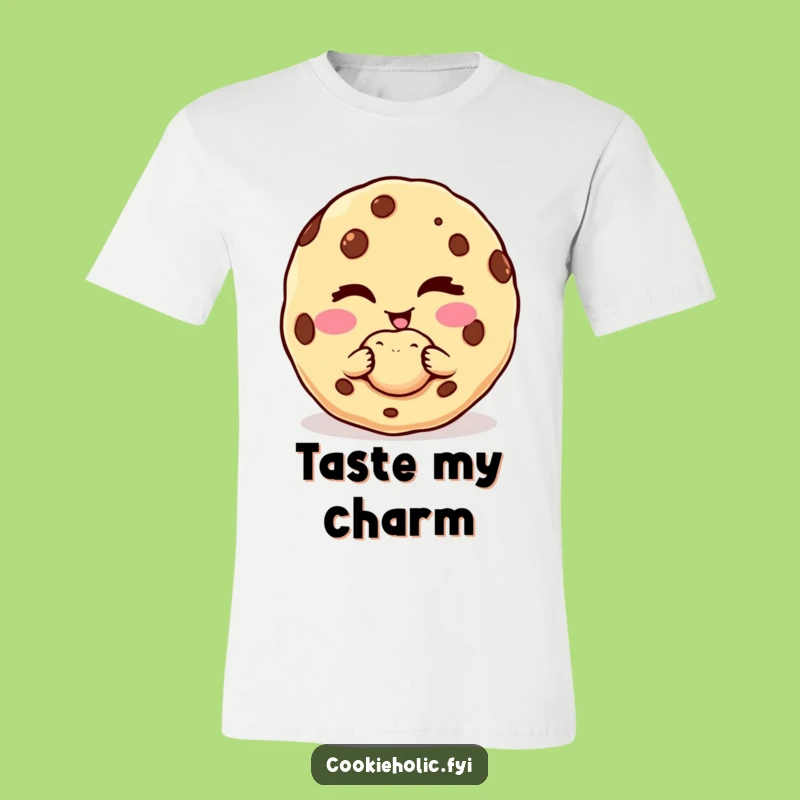 Funny Cookie Character T-Shirt - Share the Delicious Humor