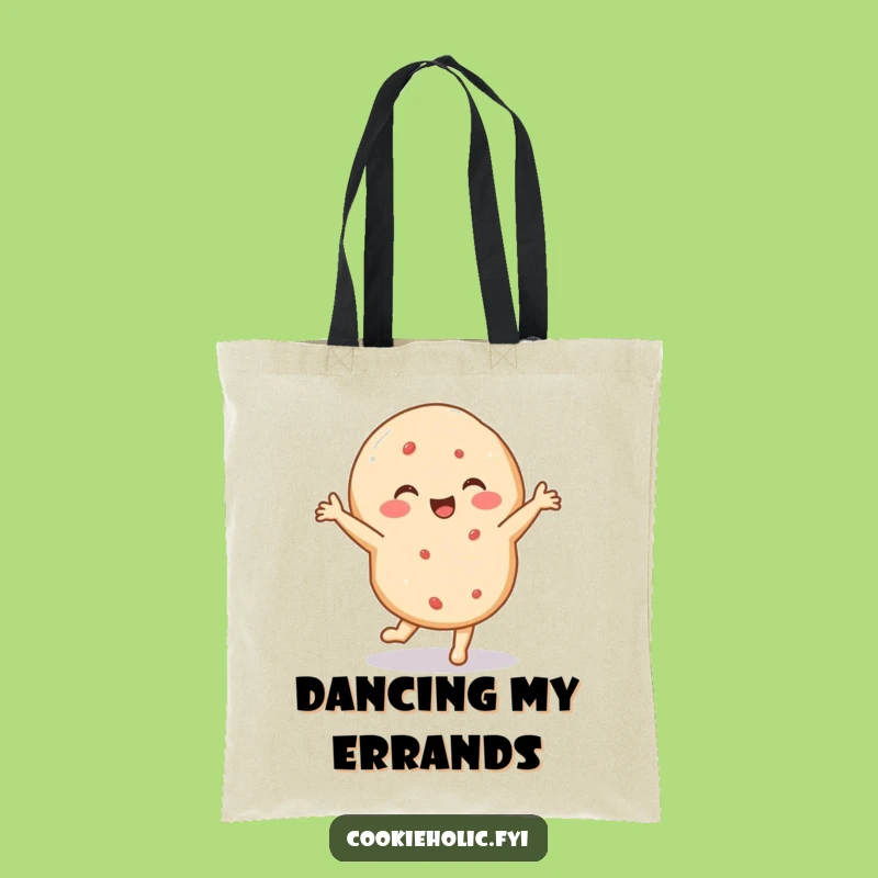 Funny Sugar Cookie Dance Tote Bag - Carry Your Joy, Great Gift