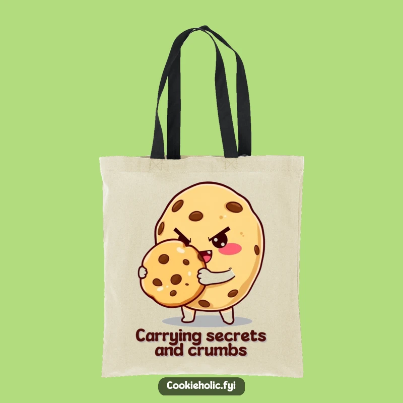 Funny Cookie Baker Tote Bag: Hilarious Carry-All for Sweet Delights
