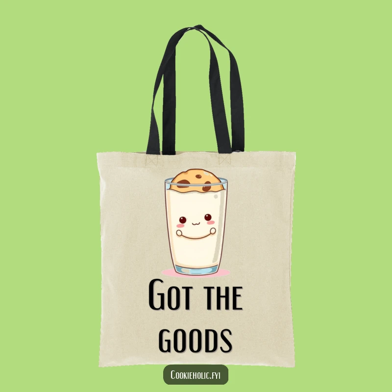 Funny Cookie Peek Tote Bag: Carry Your Secrets in Style, Great Gift